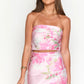 Haut floral pastel