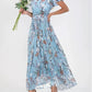 Robe longue fleurie