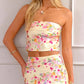 Haut floral pastel
