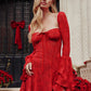 Robe corset en dentelle vintage