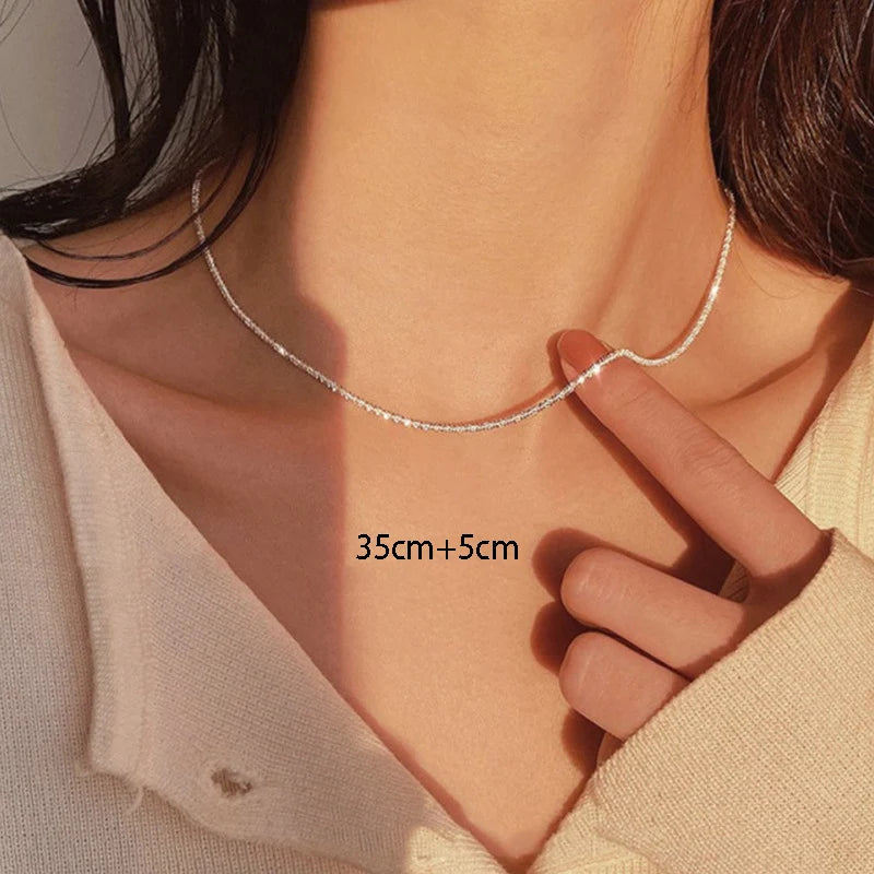 Collier scintillant