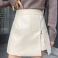 Jupe Courte Simili Cuir