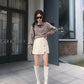Jupe Courte Simili Cuir
