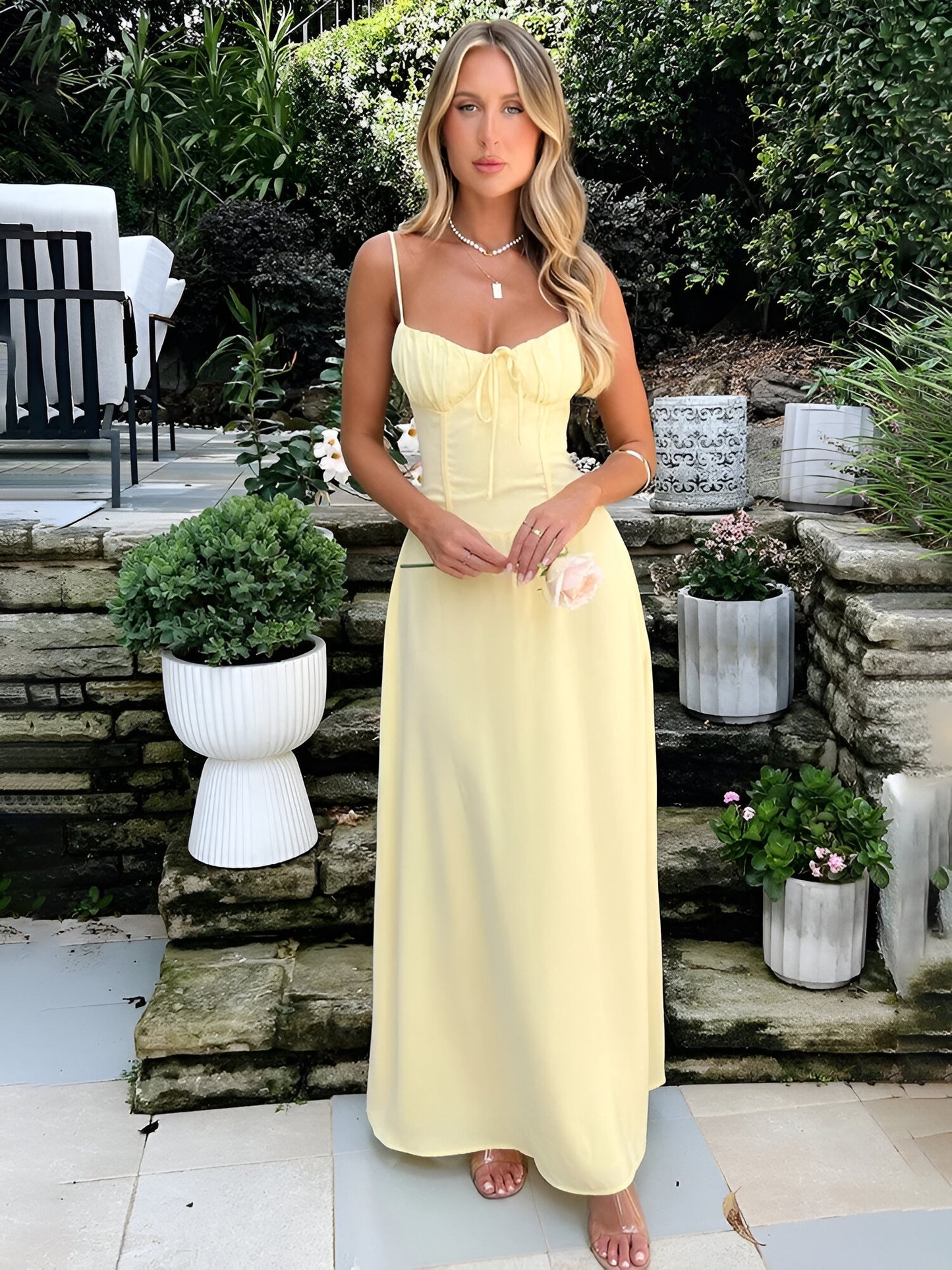 Robe Longue Été Élégante